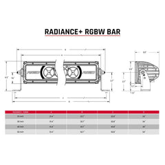 RIGID Industries Radiance 30 Light Bar RGBW 230053