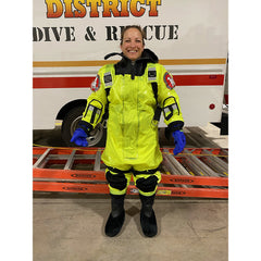 First Watch RS1005 Ice Rescue Suit HiVis Yellow SM Built to Fit 4658 RS1005HVM