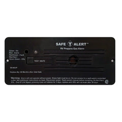SafeTAlert 30 Series 12V RV Propane Alarm Black 30442PBL