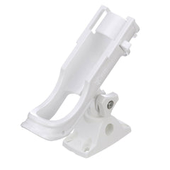 Attwood HeavyDuty Adjustable Rod Holder wCombo Mount White 5009W4