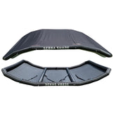 Sebba Shade 8 x 12 ft Black Sun Shade fBoats 26 SS8X12BLK