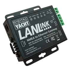 Digital Yacht LANLink NMEA 0183 To Ethernet Gateway ZDIGLANLINK