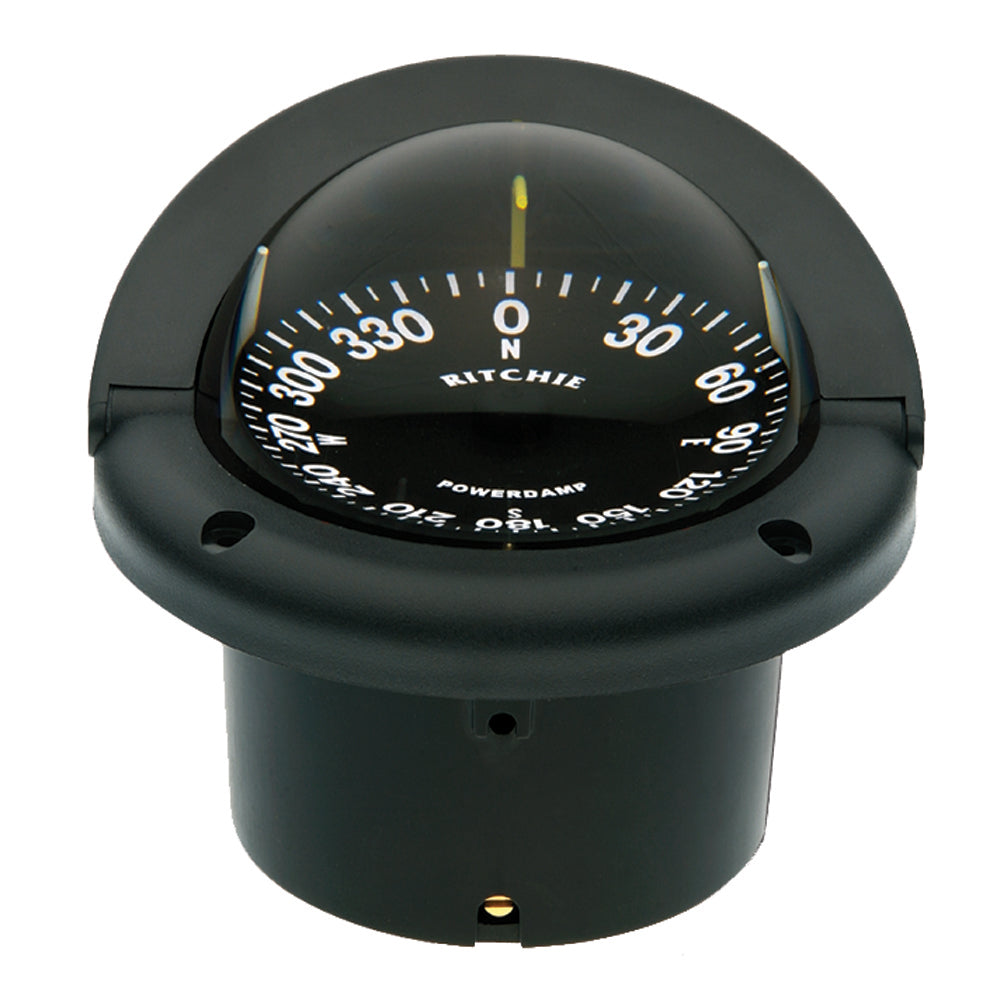 Ritchie HF742 Helmsman Compass Flush Mount Black HF742