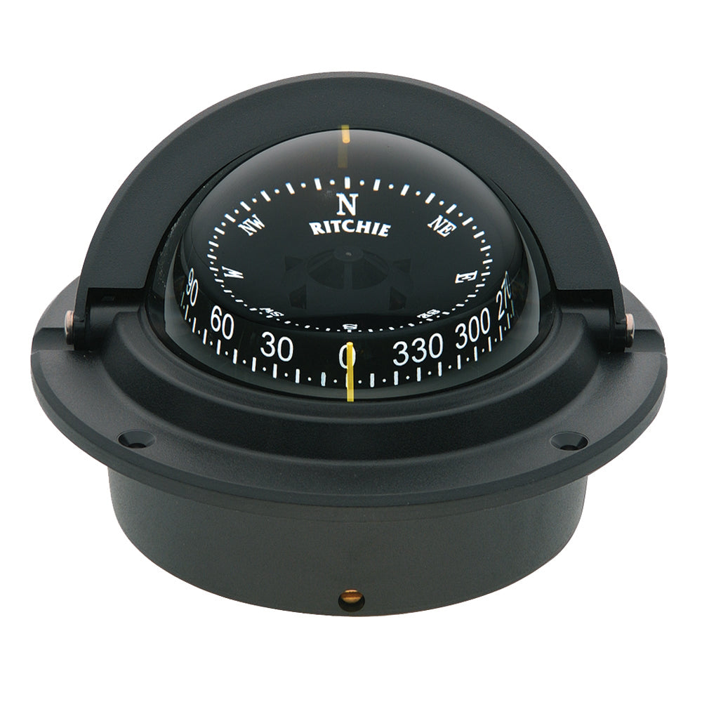 Ritchie F83 Voyager Compass Flush Mount Black F83