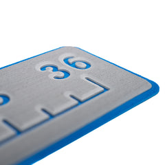 SeaDek 36 Routed Ruler 6mm Brushed Texture Storm GreyBimini Blue 5358318363