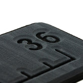 SeaDek 36 Routed Ruler 6mm Brushed Texture Dark GreyBlack 5358380067