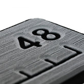 SeaDek 48 Routed Ruler 6mm Brushed Texture Storm GreyBlack 5358480066