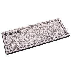 SeaDek 16 x 39 20mm Dual Density Large Helm Pad wSeaDek Logo Brushed Texture Snow CamoBlack 4064mm x 9906mm x 20mm