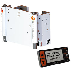 IMPULSE XL 10 Set Back Electric Jack Plate wSmart Control White Cerakote 75071W