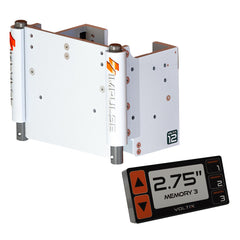 IMPULSE XL 12 Set Back Electric Jack Plate wSmart Control White Cerakote 75081W