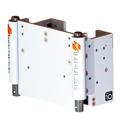 IMPULSE XL 10 Set Back Electric Jack Plate wStandard Control White Cerakote 75073W