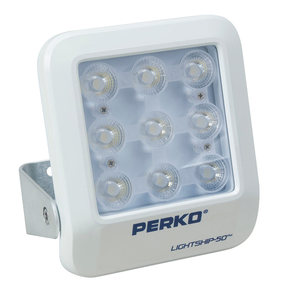 Perko Lightship 50 LED High Performance Spotlight 1224V White 1643050S0W