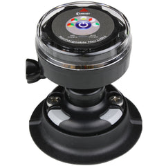 Lunasea Rechargeable TriColor Portable Navigation Light wRailBlaza Quikport Mount Black LLB72BKUB01