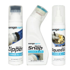 Xanigo Marine 3Piece Marine Zipper Snap Lube Set XMZSLS3PC