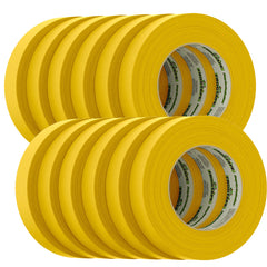 FrogTape CP 225 MediumHigh Adhesion Masking Tape 24MM x 55M x 12Pack Gold Rated f225F 105320