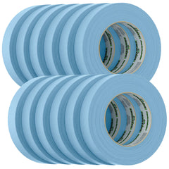 FrogTape CP 250 MediumHigh Adhesion Masking Tape 24MM x 55M x 12Pack Light Blue Rated f250F 105327