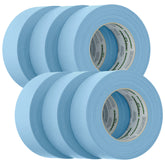 FrogTape CP 250 MediumHigh Adhesion Masking Tape 48MM x 55M x 6Pack Light Blue Rated f250F 105329