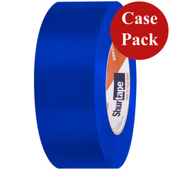 Shurtape UVResistant Marine Heat Shrink Tape 48MM x 55M Roll Straight Edge Blue Case of 24 Rolls 105731C