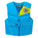 Mustang Youth REV Foam Life Vest Azure Blue MV3570022680