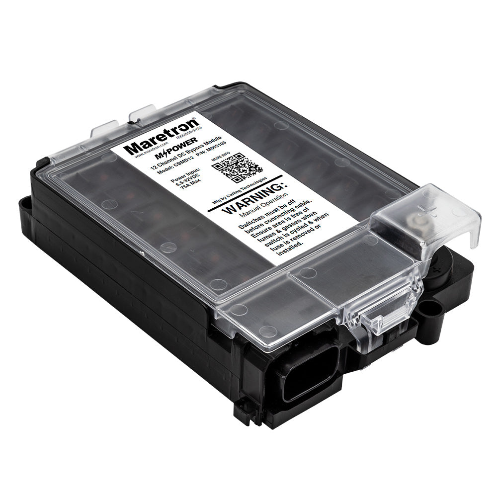 Maretron 12 Circuit Bypass Module NMEA 2K wo Fuse Pack Jumper Wire CBMD12