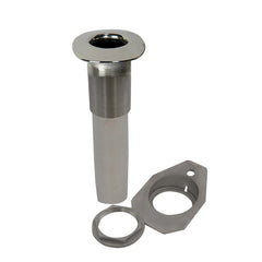 CE Smith Screwless Flush Mount Rod Holder 0 Degree Black Liner No Logo 53676