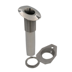 CE Smith Screwless Flush Mount Rod Holder 15 Degree Black Liner No Logo 53677