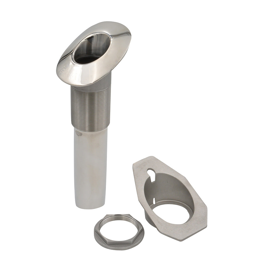 CE Smith Screwless Flush Mount Rod Holder 30 Degree Black Liner No Logo 53678