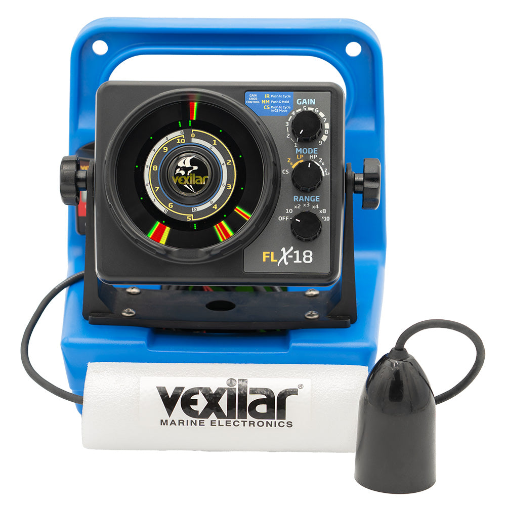 Vexilar FLX18 Genz Pack w12 Degree IceDucer DD100 GPX1812