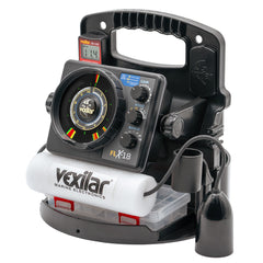 Vexilar FLX18 Pro Pack II Fishing System w12 Degree IceDucer DD100 PPX1812