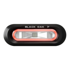 Black Oak Low Pro Flush Black Housing Red LED LPSFR