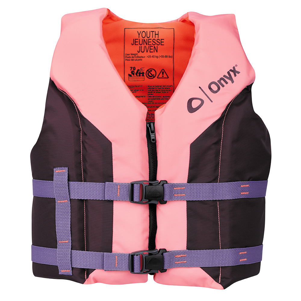 Onyx Shoal All Adventure Youth Life Jacket Pink 12100010500226