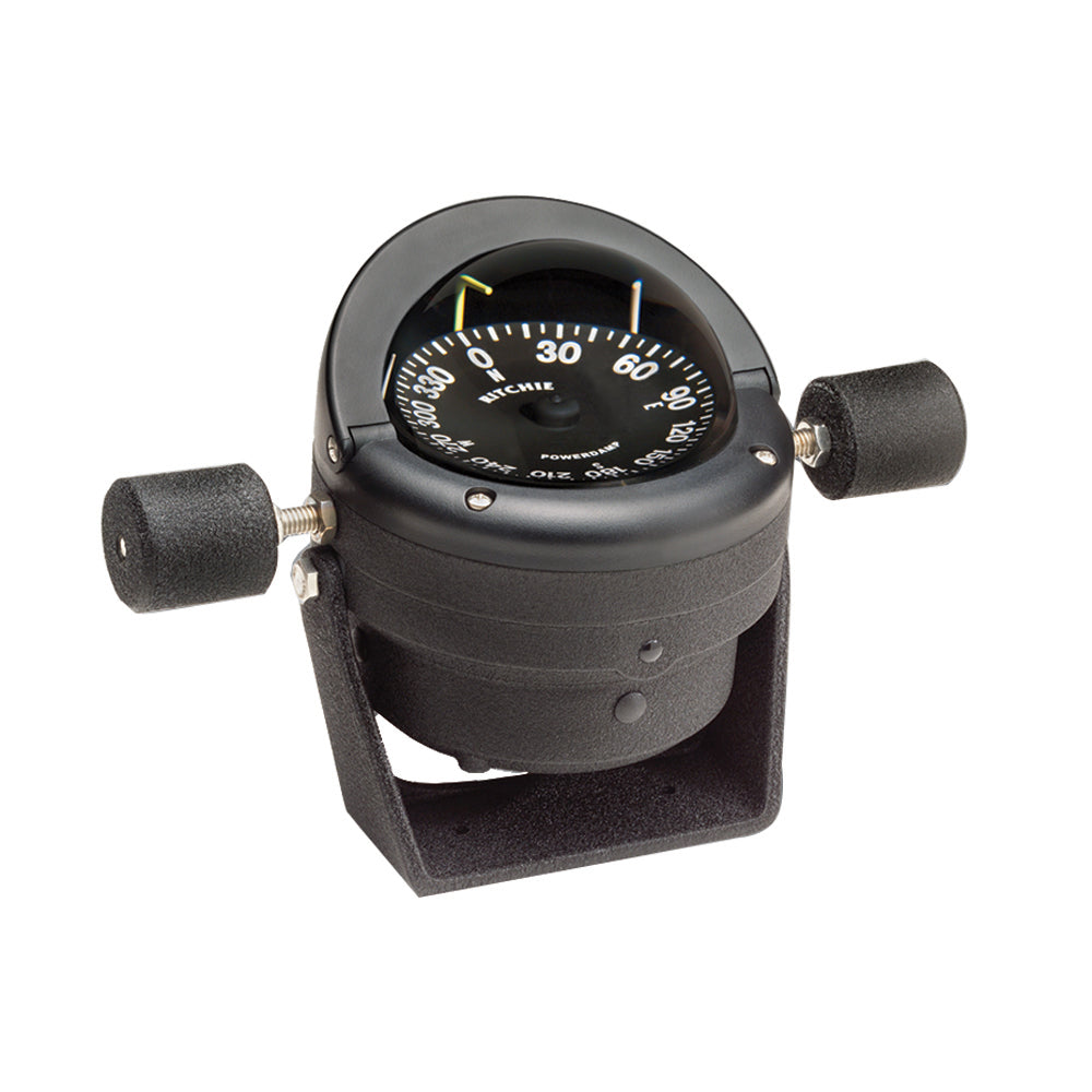 Ritchie HB845 Helmsman Steel Boat Compass Bracket Mount Black HB845