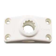 Scotty Combination Side Deck Mount White 241WH