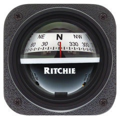 Ritchie V527 Kayak Compass Bulkhead Mount White Dial V527