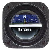 Ritchie V537B Explorer Compass Bulkhead Mount Blue Dial V537B