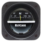 Ritchie V537 Explorer Compass Bulkhead Mount Black Dial V537