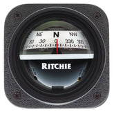 Ritchie V537W Explorer Compass Bulkhead Mount White Dial V537W