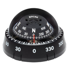 Ritchie XP99 Kayaker Compass Surface Mount Black XP99