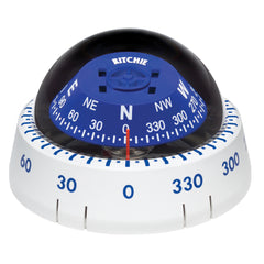 Ritchie XP99W Kayaker Compass Surface Mount White XP99W