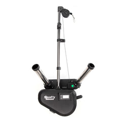 Scotty 2116 HP Depthpower Electric Downrigger 60 SS Telescoping Boom wSwivel Base Dual Rod Holder 2116