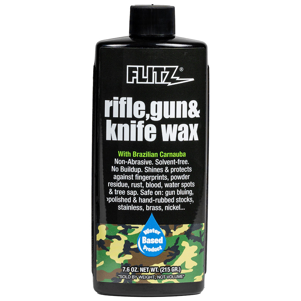 Flitz Rifle Gun Knife Wax 76 oz Bottle GW 02785