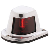Attwood 1Mile Deck Mount Red Sidelight 12V Stainless Steel Housing 66319R7