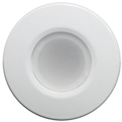 Lumitec Orbit Flush Mount Down Light White Finish 4Color BlueRedPurpleWhite Non Dimming 112520