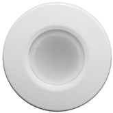 Lumitec Orbit Flush Mount Down Light White Finish 2Color BlueWhite Dimming 112521