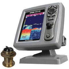 SITEX CVS126 Dual Frequency Color Echo Sounder wB60 12 Transducer B6012CX CVS1266012