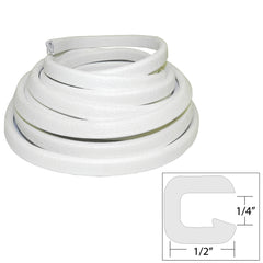 TACO Flexible Vinyl Trim 14 Opening x 12W x 25L White V301008W251