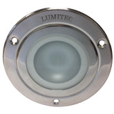 Lumitec Shadow Flush Mount Down Light Polished SS Finish 3Color RedBlue Non Dimming wWhite Dimming 114118