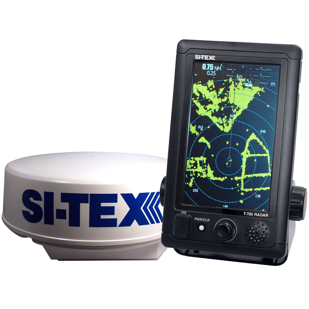 SITEX T760 Compact Color Radar w4kW 18 Dome 7 Touchscreen T760