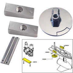 Tecnoseal Anode Kit wHardware Mercury Verado 4 Zinc 20814