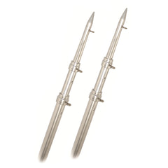 Rupp Top Gun Telescoping Outrigger Poles AluminumSilver 18 A01800TEL